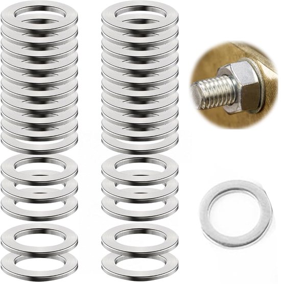 Pack van 30 Ringen - Bevestigingsringen - Deuren - RVS - Deur Scharnier ...