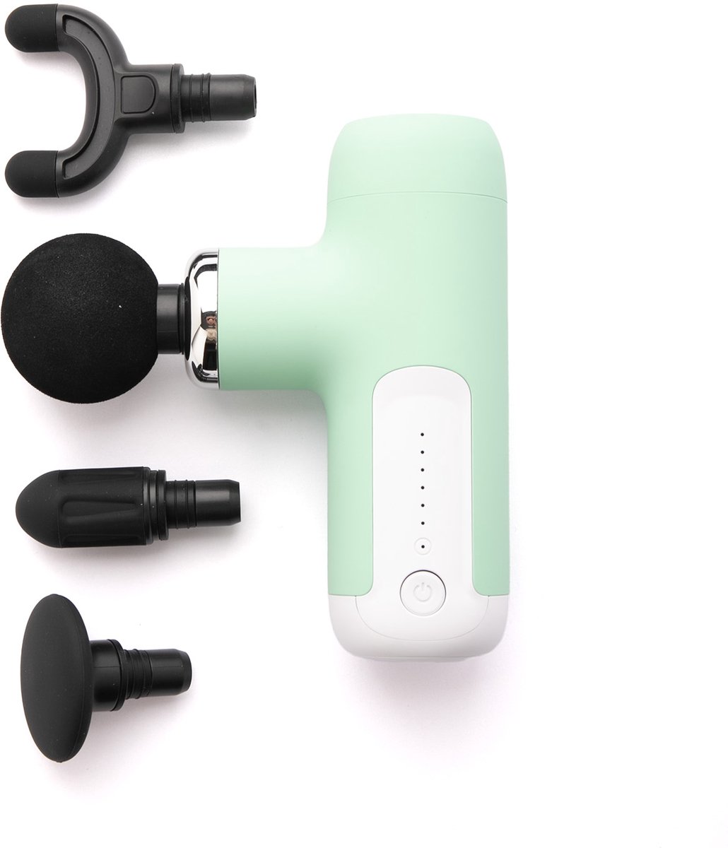 Mini Massage-gun met 4 Verwisselbare (EAN: ...0551) - Mini - €30,99
