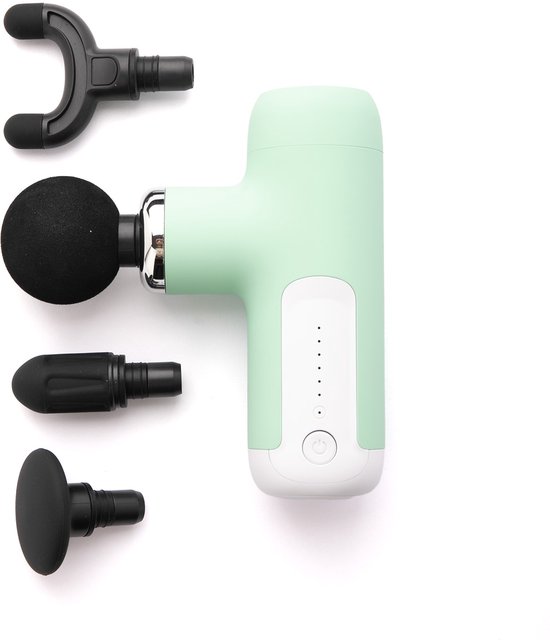 Mini Massage-gun met 4 Verwisselbare (EAN: ...0551) - Mini - €30,99