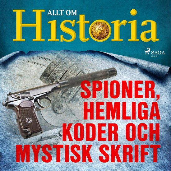 Spioner, hemliga koder och mystisk skrift - cover