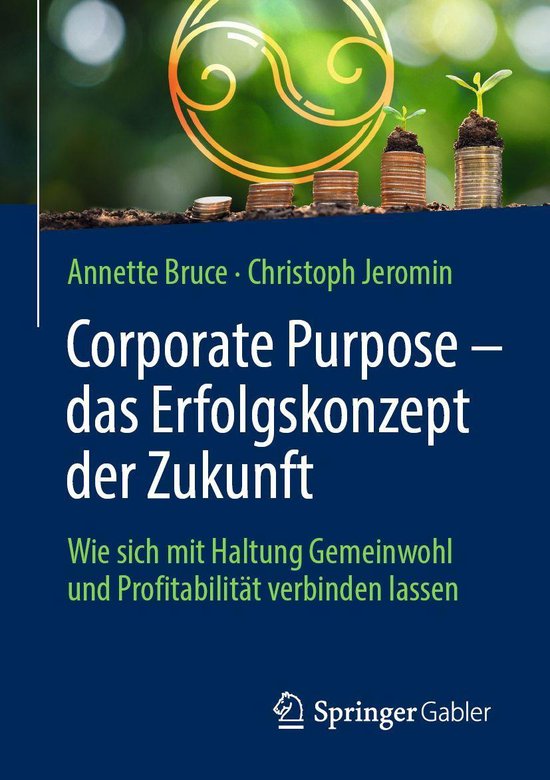 Business and Economics (German Language) - Corporate Purpose ... - cover