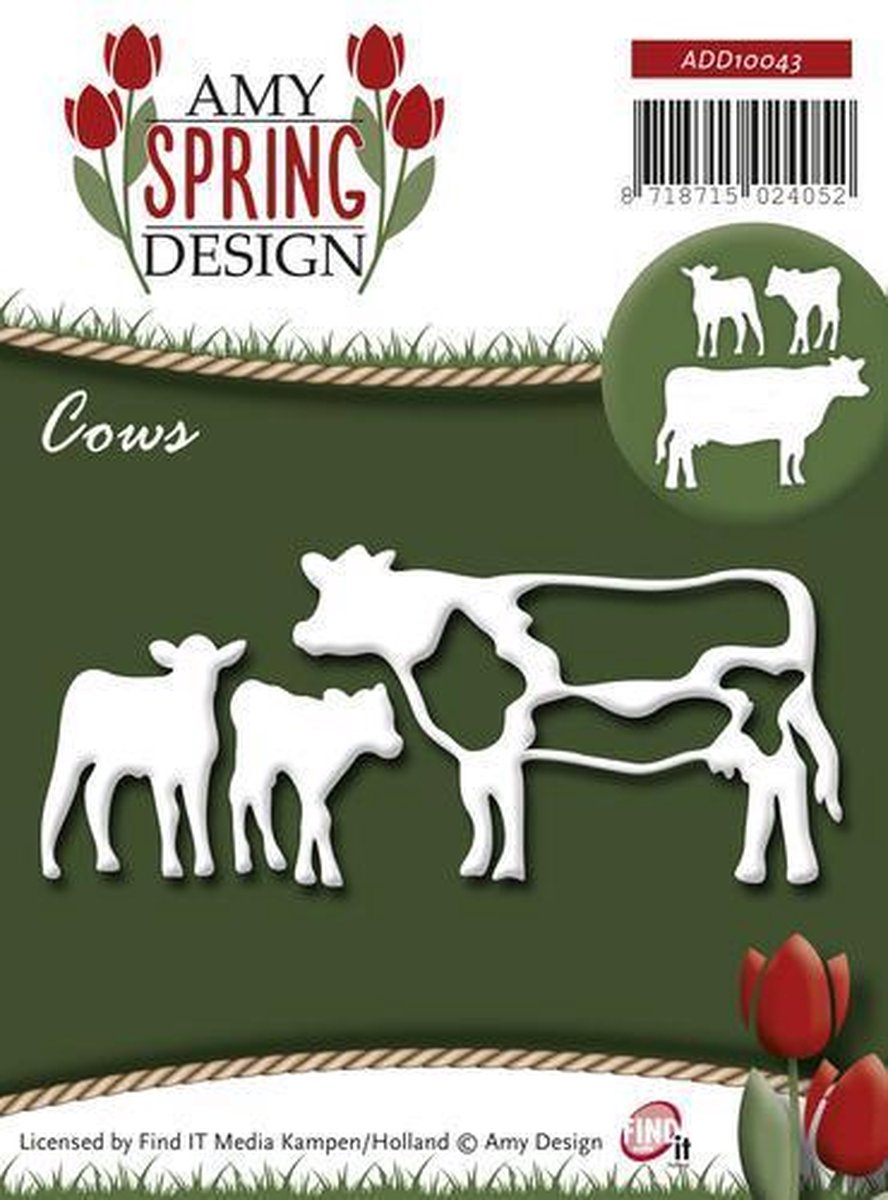 Die - Amy Design - Spring - Cows