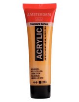 Amsterdam acryl 253 goudgeel 20 ml
