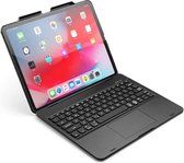 Tablet2you - Toetsenbord - Notebookcase met Trackpad voor Apple iPad Pro 12.9 - 2020 - 2021 - Zwart