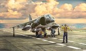Italeri - Av-8a Harrier 1:72 (Ita1410s) - modelbouwsets, hobbybouwspeelgoed voor kinderen, modelverf en accessoires
