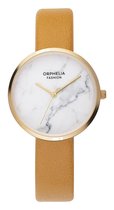Orphelia Fashion OF711904 - Horloge - Leer - Bruin - 34 mm
