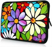 Sleevy 11,6 inch laptophoes bloemen - laptop sleeve - laptopcover - Sleevy Collectie 250+ designs