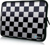 Sleevy 15,6 inch laptophoes schaakbord - laptop sleeve - laptopcover - Sleevy Collectie 250+ designs