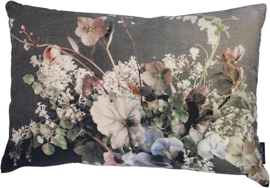 | groot kussen fluweel bloemen 9 | groot kussen fluweel bloemen 9