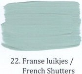 Kalkverf 1 ltr 22- Franse Luikjes