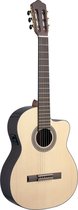 Angel Lopez SAU-CFIS elektro-akoestische klassieke gitaar met massief sparren bovenblad, cutaway en Fishman pickup