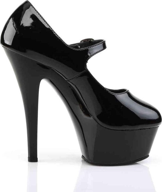 Pleaser Talons hauts -36 Chaussures- KISS-280 US 6 Zwart
