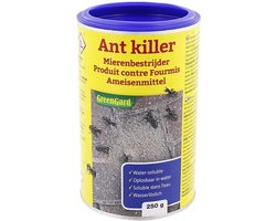 Mierenpoeder - Mieren - Bestrijden - 250 Gram - GreenGard - Mierengif - Tegen Mieren - Twerkende Draaigatmier - Ongediertewering - Oplosbaar - Mierenbestrijding