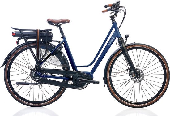 Villette l' Amour elektrische fiets - donkerblauw - Framemaat 51 cm |  bol.com