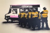 BANKSY Super Soft Canvas Print