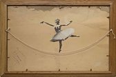BANKSY Ballerina Canvas Print