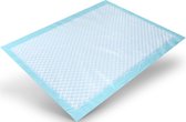 Absorin comfort disposable onderlegger 60 x 60 cm Absorin - Wit / Groen - Nonwoven toplaag - Wegwerpbare onderlegger te gebruiken in bed of rolstoel - Lichte tot matige absorptiecapaciteit