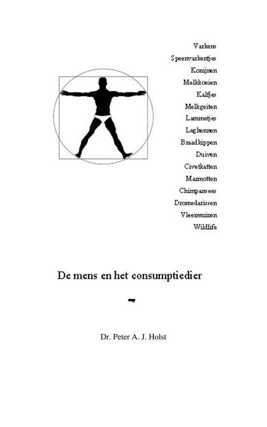 De mens en het consumptiedier - cover