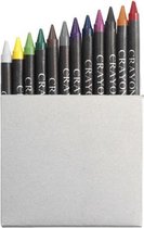 Waskrijtjes 12 stuks gekleurd - Crayons/wasco krijtjes - Kleuren/tekenen/knutselen