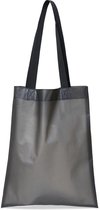 Rains Transparent Shopper Unisex - Foggy Black - One Size