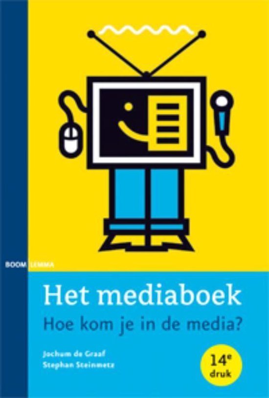 Cover van het boek 'Het mediaboek' van Jochum de Graaf