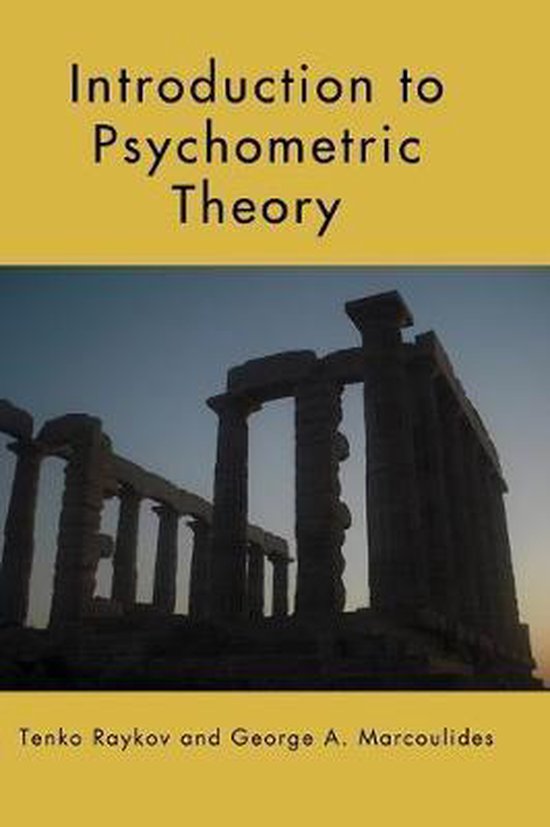 Introduction to Psychometric Theory - cover