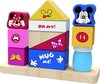 Tooky Toy Mickey & Minnie Mouse Houten Stapelspel 12-delig