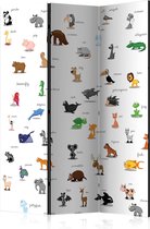 Kamerscherm - Scheidingswand - Vouwscherm - animals (for children) [Room Dividers] 135x172 - Artgeist Vouwscherm