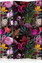 Kamerscherm - Scheidingswand - Vouwscherm - Colorful Exotic [Room Dividers] 135x172 - Artgeist Vouwscherm