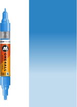 Molotow ONE4ALL - Metallic Blauwe Acrylic Twin 1,5 – 4 mm Marker