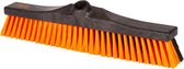 Portuur - OrangeBrush - Combi bezem - 40 cm - harde en zachte haren - Gemaakt van gerecycled kunststof - OB20340