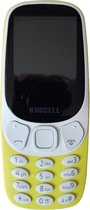 Khocell - K14S+ - Mobiele telefoon - Geel