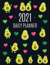 Avocado Daily Planner 2021