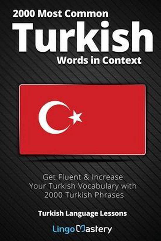 Turkish Language Lessons- 2000 Most Common Turkish Words in  ... - cover