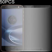 50 STKS 0.26mm 9H 2.5D gehard glasfolie voor Motorola Moto Z Force