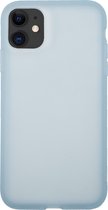 BMAX Latex soft case hoesje voor Apple iPhone 11 / Soft cover / Telefoonhoesje / Beschermhoesje / Telefoonbescherming - Lichtblauw