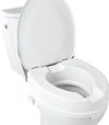 VITILITY Toiletverhoger met deksel 10 cm - Wc bril - Verhoogd toilet
