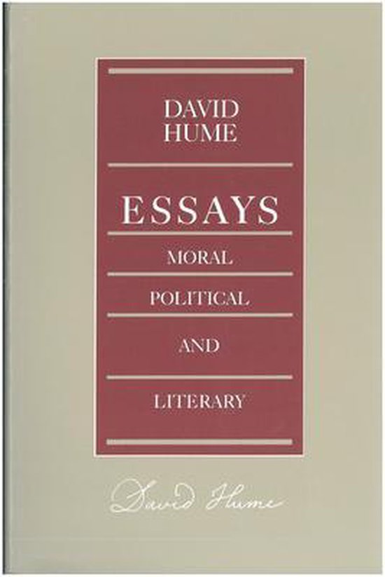 essays moral political literary