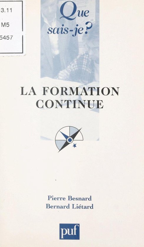 La formation continue - cover