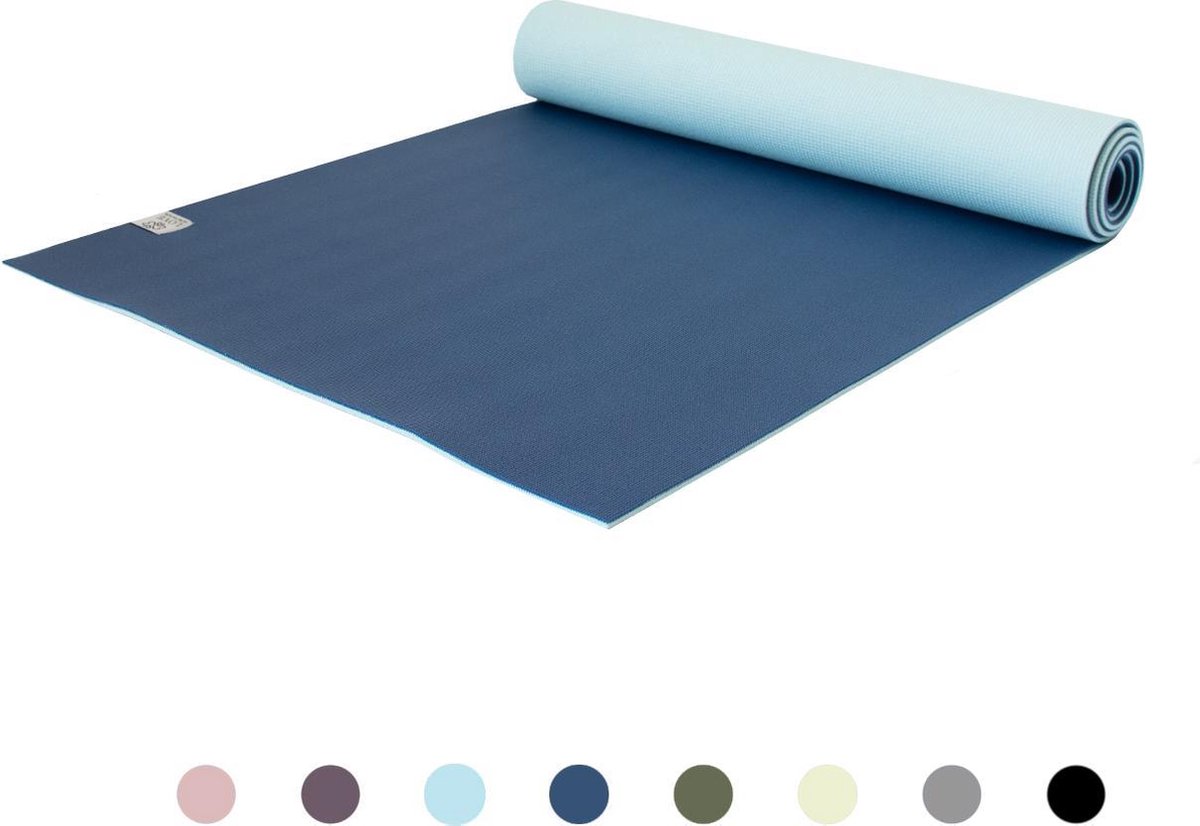Love Generation ● Premium Yoga Mat ● 6mm dik ● Cosmic Blue