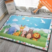 Groot Speelkleed Baby | Speelmat Baby | Vloerkleed Kinderkamer | Speeltapijt | Baby Speelmat | Speelmatten | 200x150 CM | 4D