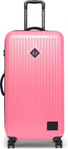 Herschel Trade Bagagekoffer Large - Neon Pink Synthetic Leather |  Trolley - Vierwielig - 86 cm - 99L - Levenslange Garantie - Roze