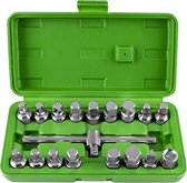 JBM Tools | Olie aftapplug doppenset