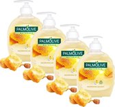 Palmolive Melk & Honing Handzeep Pomp - Voordeelverpakking 4 x 300 ml