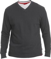 D555 Bliss Heren Lange mouwen Sweater 100% cotton – Grijs – Maat M
