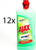 12x Ajax Optimal 7 Allesreiniger 1,25 L Limoen