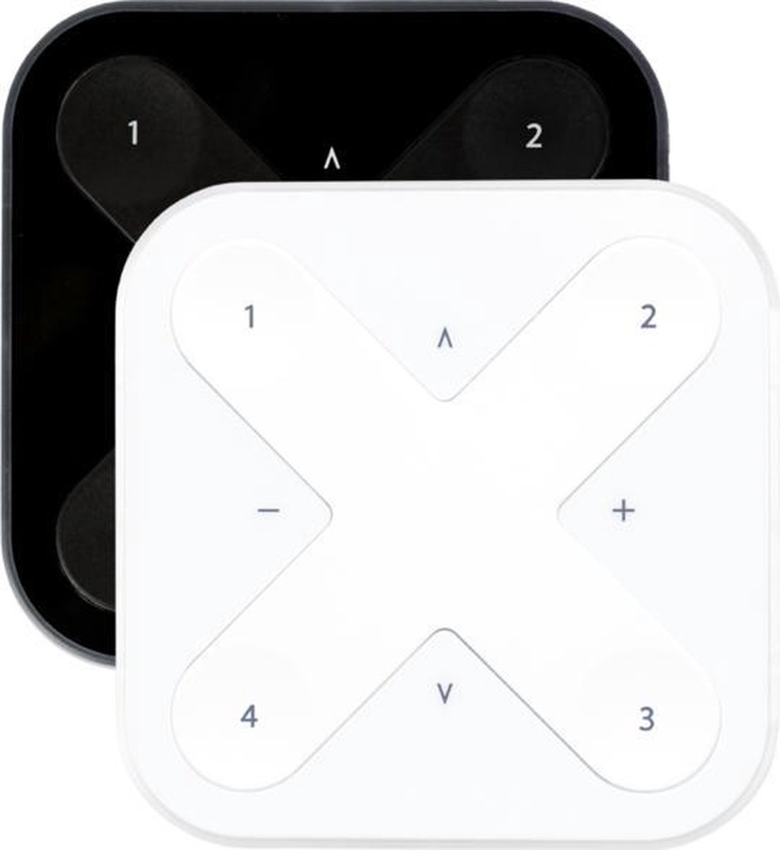 Casambi bluetooth schakelaar Zwart & Wit en draadloze afstandsbediening Xpress App gratis te downloaden uitvoering Zwart