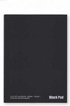 Black pad tekenblok A4 20 vel 120 g/m2