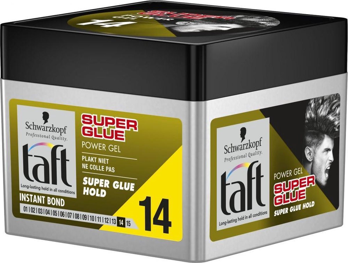 Taft Men Power Gel Super Glue Hold 14 250 ml