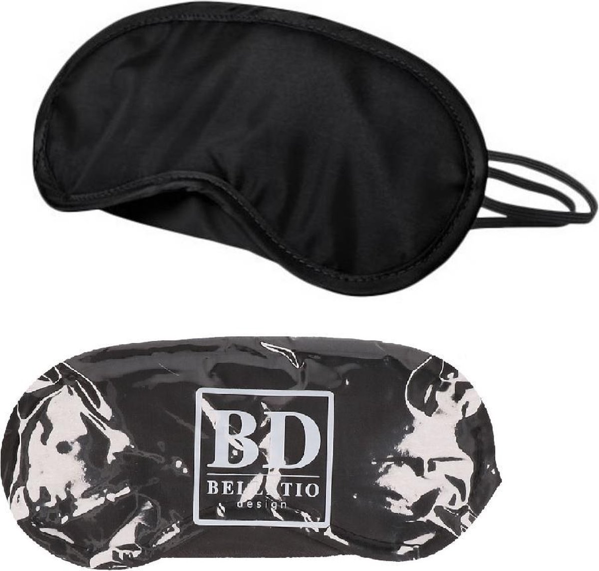 5x Zwart slaapmasker